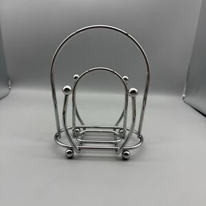 Pantry Works Arched Napkin Holder Chrome 7" T x  6.5" W x 4" Deep
